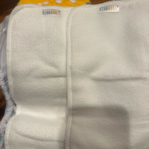 NEW Alva Baby Cloth Diapers Reusable + Inserts - Picture 5 of 7
